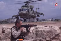 Video: Không quân Nga ở Syria diễn tập cứu phi công bị bắn rơi