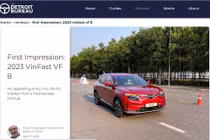 Báo quốc tế: “VinFast VF 8 có thể tạo đột phá thực sự”