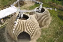 Ngôi làng đầu tiên trên thế giới được tạo ra bằng đất in 3D