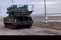 Tên lửa phòng không Buk-M3 của Nga tham chiến ở Ukraina