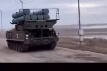 Tên lửa phòng không Buk-M3 của Nga tham chiến ở Ukraina