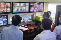 Camera giám sát tại khu vực cách ly