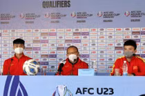 HLV Park Hang-seo tiếc nuối tỷ số 1-0 U23 Myanmar