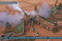 Binh chủng pháo binh Nga kỷ niệm 76 năm thành lập bằng một dàn “đồng ca”