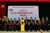 Giải thưởng Trần Đại Nghĩa 2019 tôn vinh bốn công trình khoa học xuất sắc