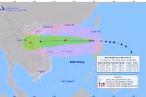 Bão đi rất nhanh, cảnh báo gió mạnh và sóng lớn trên biển