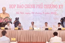Nội dung trả lời báo chí tại Họp báo Chính phủ tháng 8/2020