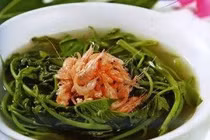 Rau khoai lang dễ tiêu, giàu chất xơ