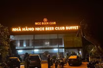 Là nhà hàng ăn uống nhưng Nice Beer Club hoạt động như quán bar trá hình. Ảnh: Công an tỉnh Đồng Nai.