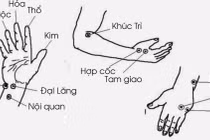 Kích thích huyệt tay trị đau lưng khi chuyển đồ ngày Tết