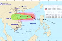 Bão số 8 gió giật cấp 15, hướng thẳng vào Hà Tĩnh - Quảng Trị
