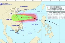 Bão số 8 gió giật cấp 15, hướng thẳng vào Hà Tĩnh - Quảng Trị