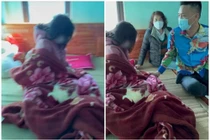 Huấn Hoa Hồng và nhiều người đến nhà nữ sinh trộm váy shop Mai Hường ủng hộ tiền gây tranh cãi