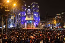 Thời tiết ấm áp đêm Noel