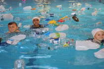 Robot vệ sinh và xử lý rác thải hồ bơi