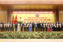 25 cán bộ trúng cử Ban chấp hành Đảng bộ Văn phòng Chính phủ khóa mới