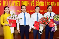 Công bố quyết định của Thủ tướng Chính phủ phê chuẩn 3 Chủ tịch, Phó Chủ tịch UBND tỉnh