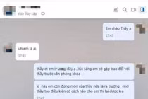 Trường đề nghị sinh viên không lan truyền thông tin không chính thống vụ "giảng viên gạ nữ sinh" 