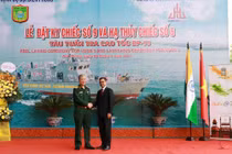 Hạ thủy tàu tuần tra gói tín dụng quốc phòng 100 triệu USD