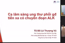 Phương pháp điều trị mới giúp kéo dài sự sống cho bệnh nhân ung thư phổi không tế bào nhỏ ALK+