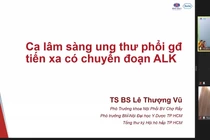Phương pháp điều trị mới giúp kéo dài sự sống cho bệnh nhân ung thư phổi không tế bào nhỏ ALK+