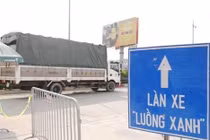 Quá tải lượng xe cần cấp thẻ "luồng xanh"