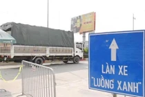 Quá tải lượng xe cần cấp thẻ "luồng xanh"
