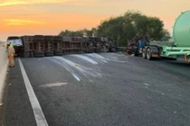 tai nạn trên cao tốc Hà Nội - Quảng Ninh