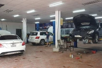 Cơ sở sửa chữa tư nhân tại Lê Văn Lương cho biết có 30 khách đặt lịch thay dầu trong hôm nay.