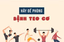 Vận động thường xuyên để phòng bệnh teo cơ