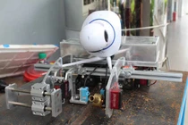 Robot kiểm tra mối hàn vỏ tàu