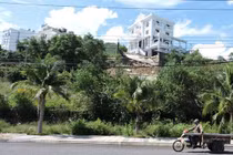 Biệt thự bị sạt lở tại dự án Nha Trang Seapark.