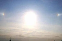 Kỳ thú cảnh 3 mặt trời xuất hiện cùng lúc liên tục