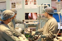 Nong bóng hơi ống mềm điều trị hẹp thực quản