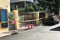 Phong tỏa tạm thời UBND phường Hiệp Tân ở quận Tân Phú