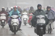 Thời tiết ngày 17/1: Trời miền Bắc âm u, mưa phùn