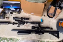 Cơ quan chức năng cho biết, số linh kiện bị thu giữ có thể lắp ráp khoảng 200 khẩu súng săn. Ảnh: Công an cung cấp.