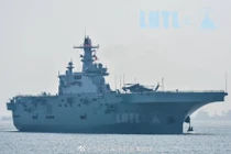 Tàu đổ bộ trực thăng hạng nặng Type-075 LHD Quảng Tây chính thức vào biên chế Hải quân Trung Quốc