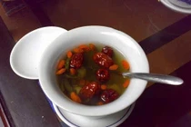 Chế trà bổ tạng phủ mùa đông