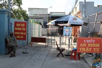 Một điểm phong tỏa tại huyện Long Điền, tỉnh Bà Rịa-Vũng Tàu