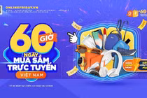 Mua sắm trực tuyến Việt Nam: 3,7 triệu đơn đặt hàng trong 60 giờ