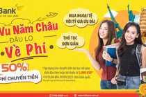 HDBank giảm phí chuyển tiền du học, mua ngoại tệ với tỷ giá ưu đãi