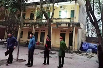 Xác định nguyên nhân sập lan can trường tiểu học, 16 người bị thương