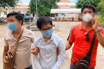 Thiện bị cảnh sát bắt giữ sau 36 giờ gây ra vụ án. Ảnh: Công an cung cấp.