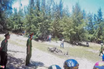 Thi thể bé gái 13 tuổi nằm giữa rừng phi lao