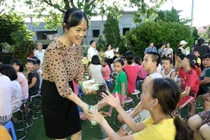 Vinamilk mang niềm vui uống sữa đến với trẻ em Hà Nội thông qua Quỹ sữa Vươn cao Việt Nam