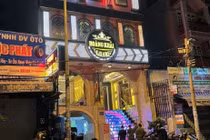 Quán karaoke Hoàng Khải - nơi cơ quan công an phát hiện 1 F0 và 42 trường hợp dương tính với ma túy.