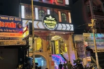 Quán karaoke Hoàng Khải - nơi cơ quan công an phát hiện 1 F0 và 42 trường hợp dương tính với ma túy.