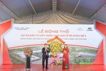 Hyundai Thành Công động thổ nhà máy số 2 tại Ninh Bình