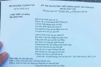 Đề thi Ngữ văn hỏi về 'Ai đã đặt tên cho dòng sông?'